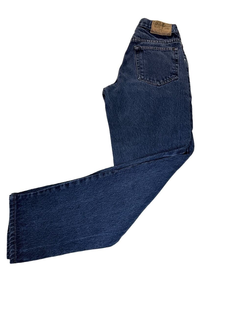 Vintage 90s Calvin Klein Blue Jeans Womens 8 USA High Rise Mom Jeans CK Sport